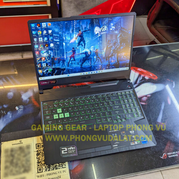 23. ASUS TUF GAMING F15 FX506HF - I5-11400H-8GB-2050-BH.09.2025-13400K 1