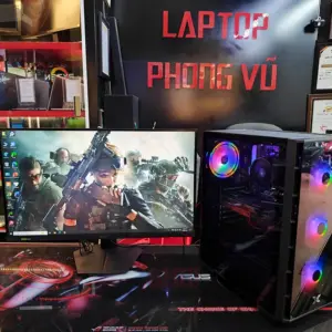 BỘ PC 2ND AMD RYEN 3 4350G | MAIN B450 | RAM 16GB D4 | SSD 256GB SATA | VGA GTX 1650 4GB | NGUỒN 550W | CASE XIGMATEK ELLITE ONE | MÀN HÌNH MSI 27'' 180Hz