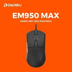 CHUỘT GAMING DAREU EM950 MAX (SIÊU NHẸ ULTRALIGHT/ 30.000DPI/ KHÔNG LED)