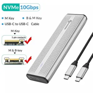 Box SSD M2 NVME Phixero PWM2-G2 USB 3.2 Gen 2 Type-C