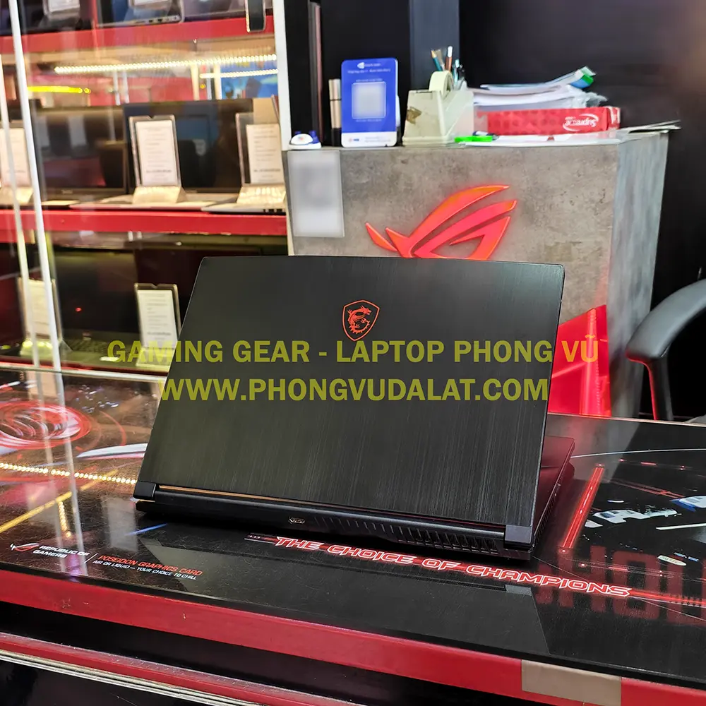 MSI Gaming GF63 | 11UC-664VN | I5 11400H | 16GB D4 | 512GB NVME | GTX 1650 MaxQ 4G | 15.6 FHD 144Hz |  VỎ NHÔM | LED PHÍM |