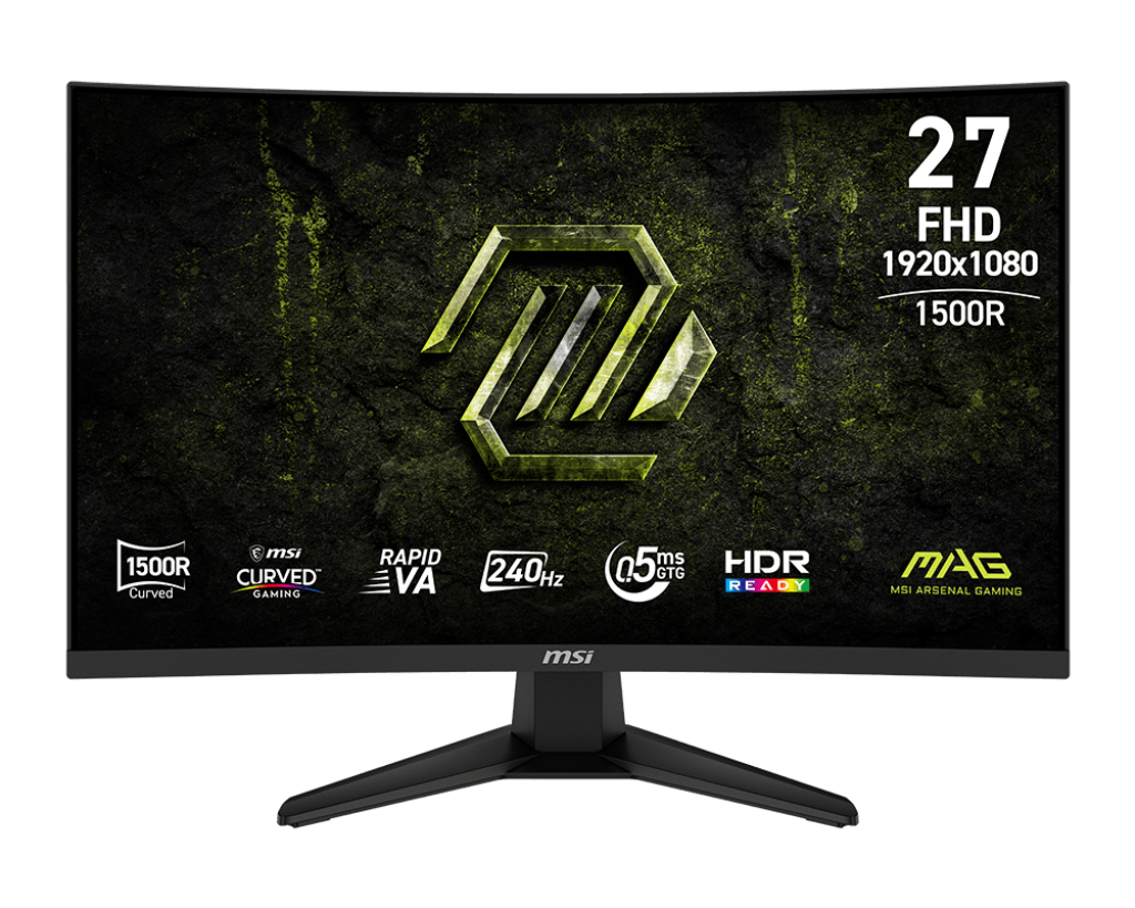 Màn hình MAG 275CF X24 (27''/ FHD/ VA/ 240Hz/ 0.5ms/ HDMI/ DP/ 111% sRGB/ CONG 1500R)
