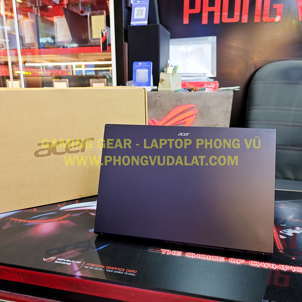 ACER ASPIRE 7 GAMING | A715-76G-59MW | I5-12450H | 8GB D4 | 512GB NVMe | RTX 2050 4G | 15.6” FHD 144HZ | LED PHÍM