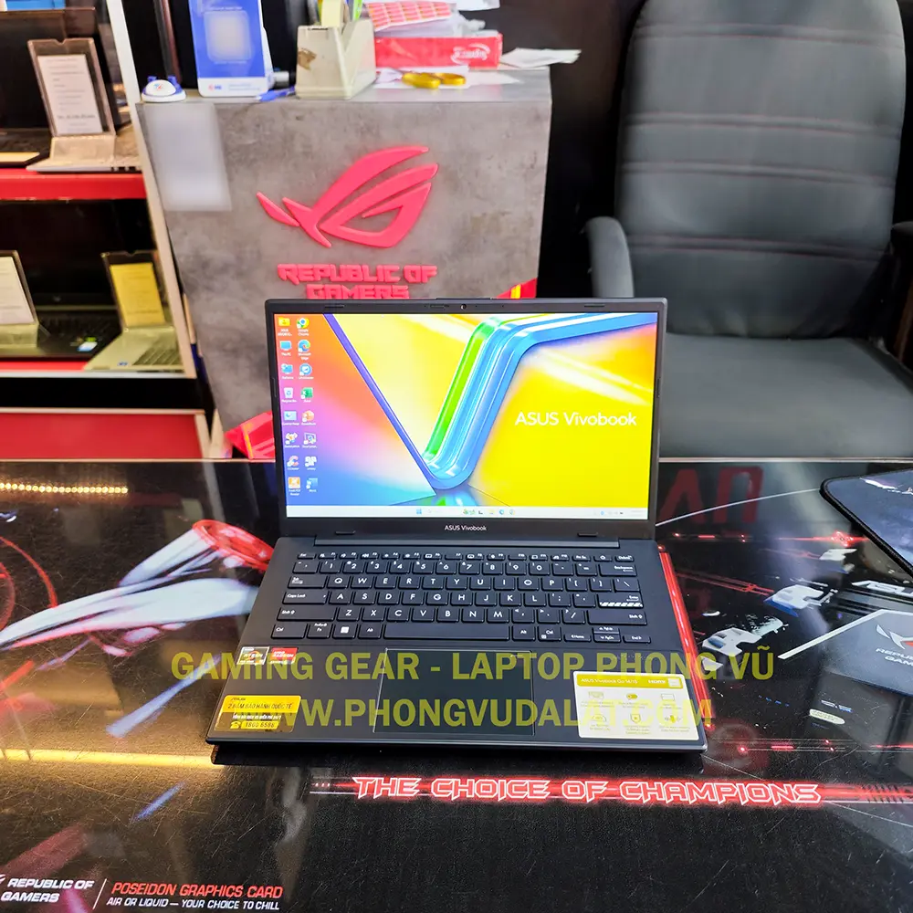 ASUS VIVOBOOK GO E1404FA-NK186W | AMD RYZEN 5-7250U | 16GB D5 | 512GB NVMe | 14.0'' FHD | WIN 11