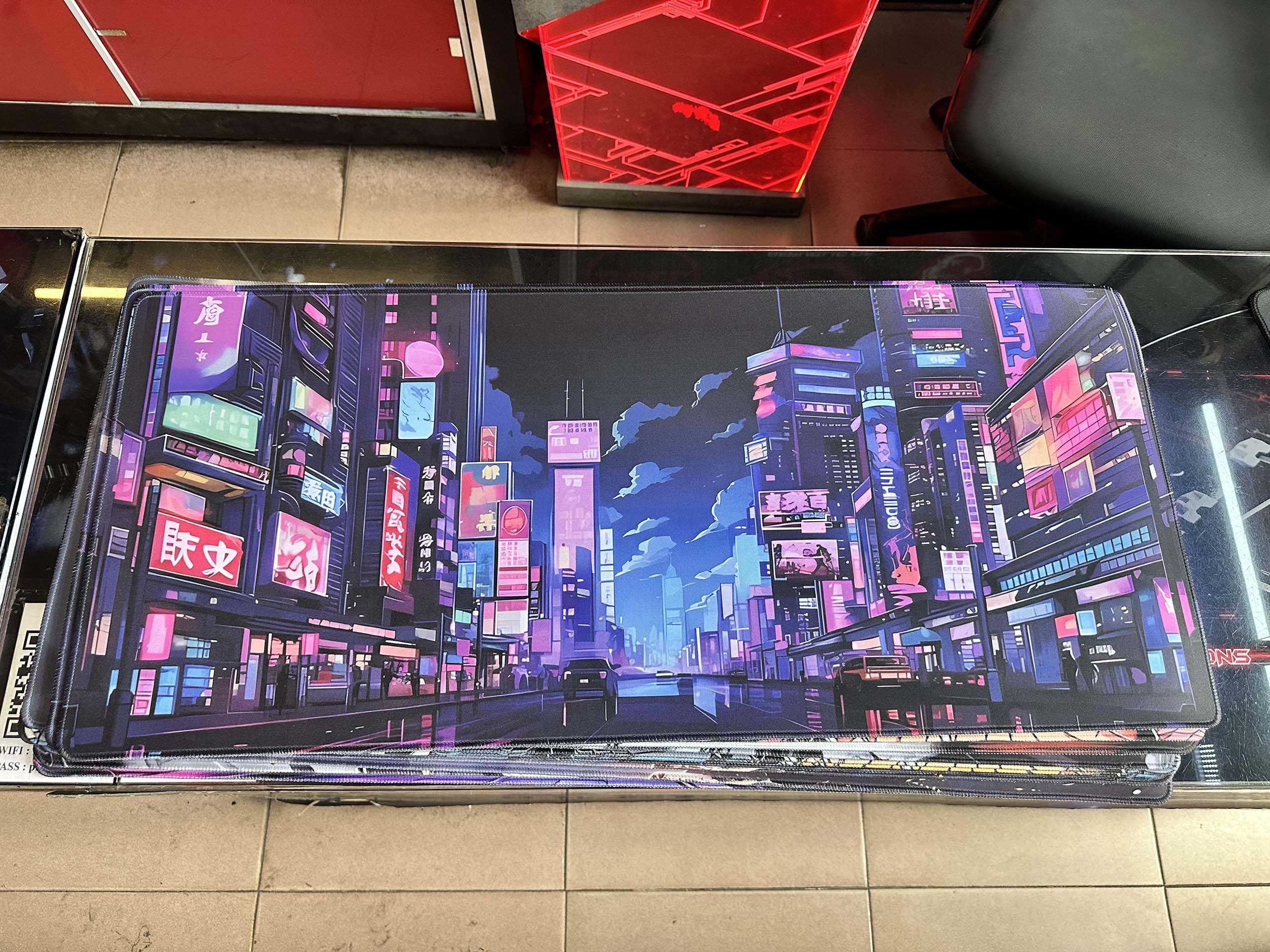 Mẫu 13 - Lót chuột phố Nhật – Phố Buồn 01 90cm x 40cm