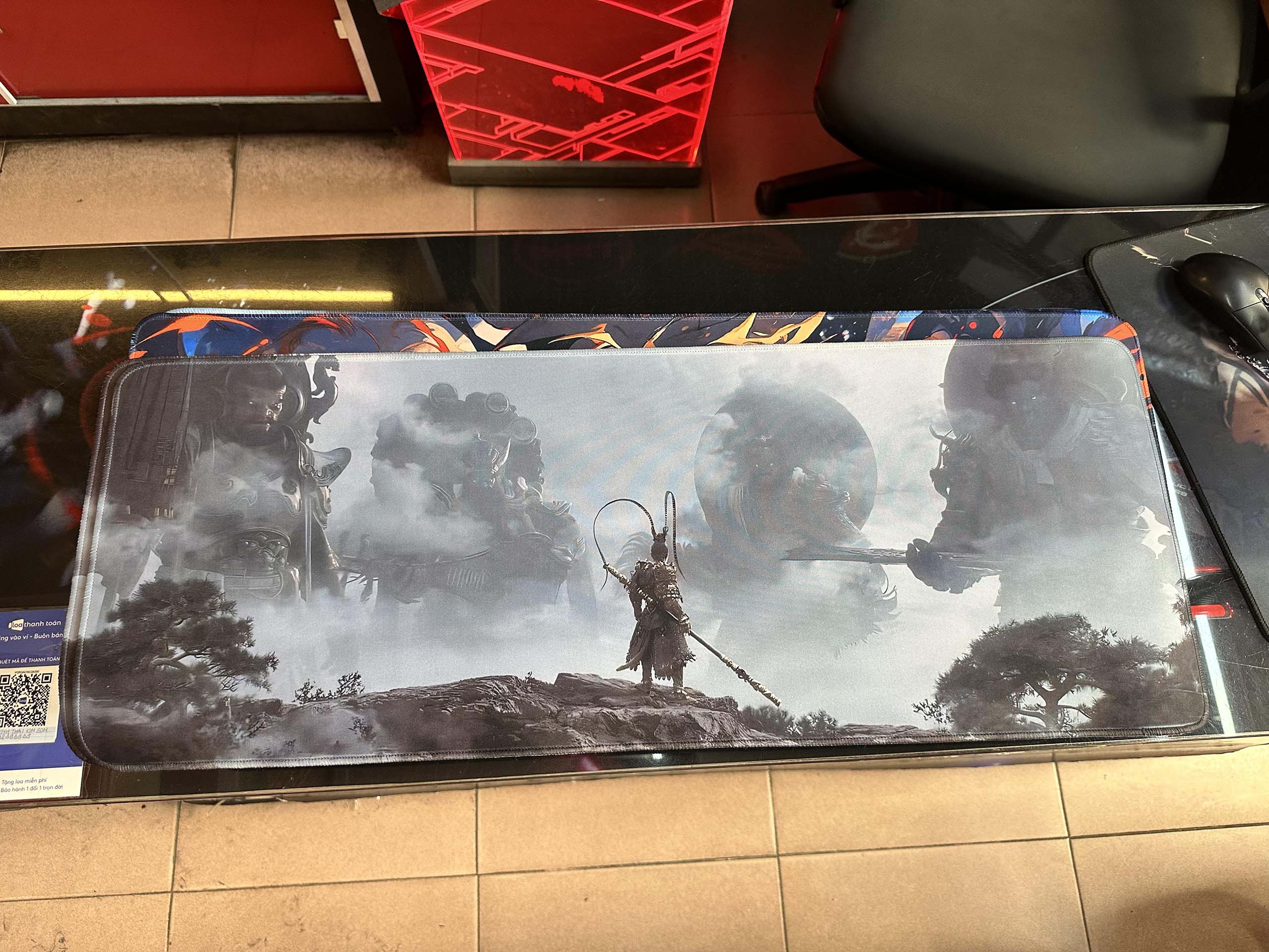 Mẫu 22 - Lót chuột Blackmyth Wukong 80cm x 30cm