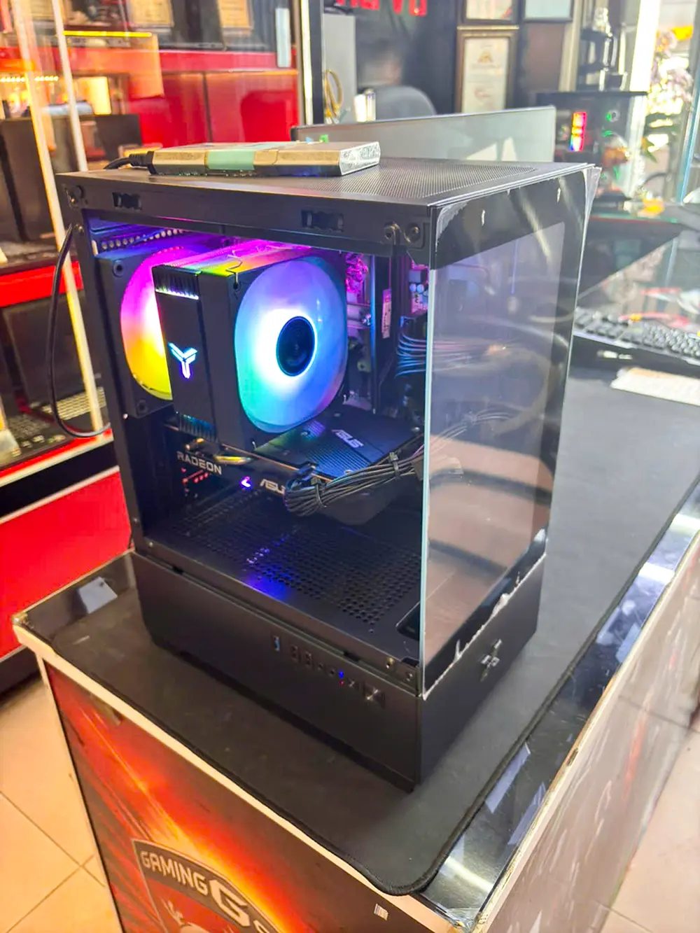 BỘ PC 2ND CORE I5-9400F | MAIN B365M | RAM 16GB D4 | TẢN NHIỆT CR-1000 RGB | SSD 240GB SATA | VGA RX6500 XT | NGUỒN 500W | CASE XIGMATEK VIEW II 3F | MÀN 27'' 144Hz
