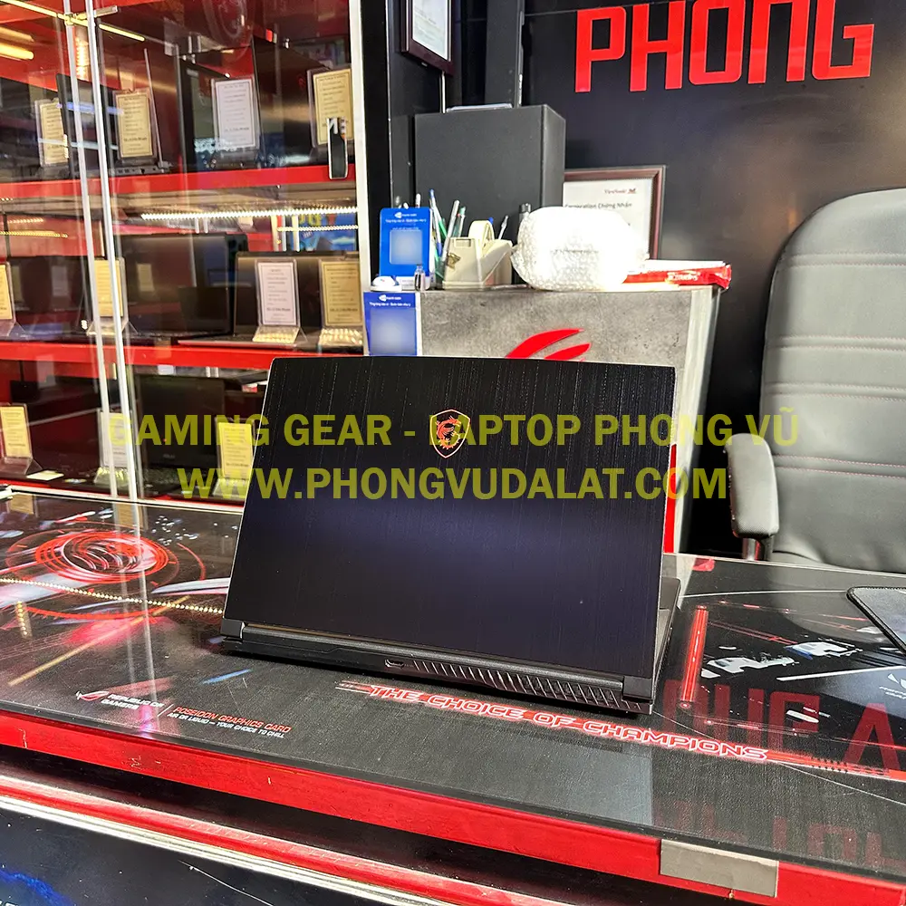 MSI GF63 THIN 11UD-649VN | I5-11400H | 16GB D4 | 256GB NVMe | HDD 640GB | RTX 3050Ti 4GB | 15.6'' FHD | VỎ NHÔM | LED PHÍM