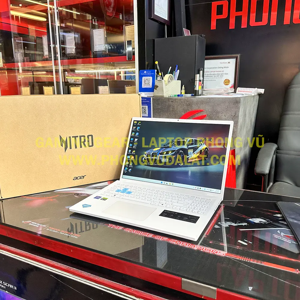 ACER NITRO LITE 16 71G | CORE I7-13620H | 16GB D5 | 512GB NVMe | RTX 4050 6GB | 16.0'' WUXGA 180Hz | LED PHÍM | LIKENEW | FULLBOX