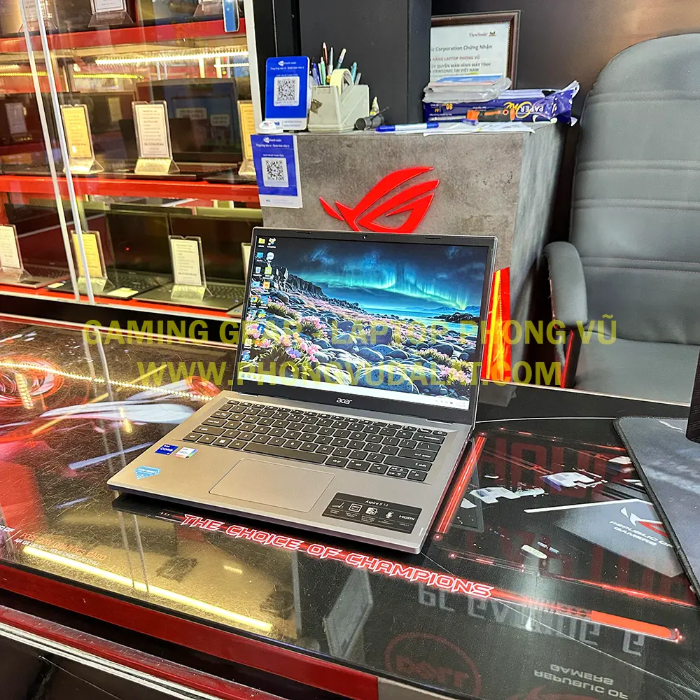 ACER ASPIRE 5 14 | A514 - 56P - 742F | CORE I7-1335U | 16GB D5 | 512GB NVMe | 14.0'' WUXGA (1920 x 1200) | LIKENEW