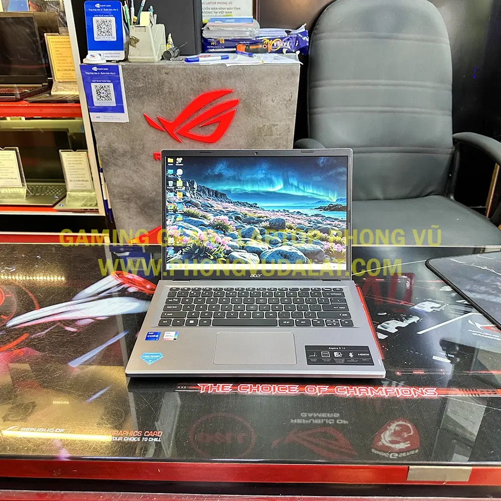 ACER ASPIRE 5 14 | A514 - 56P - 742F | CORE I7-1335U | 16GB D5 | 512GB NVMe | 14.0'' WUXGA (1920 x 1200) | LIKENEW