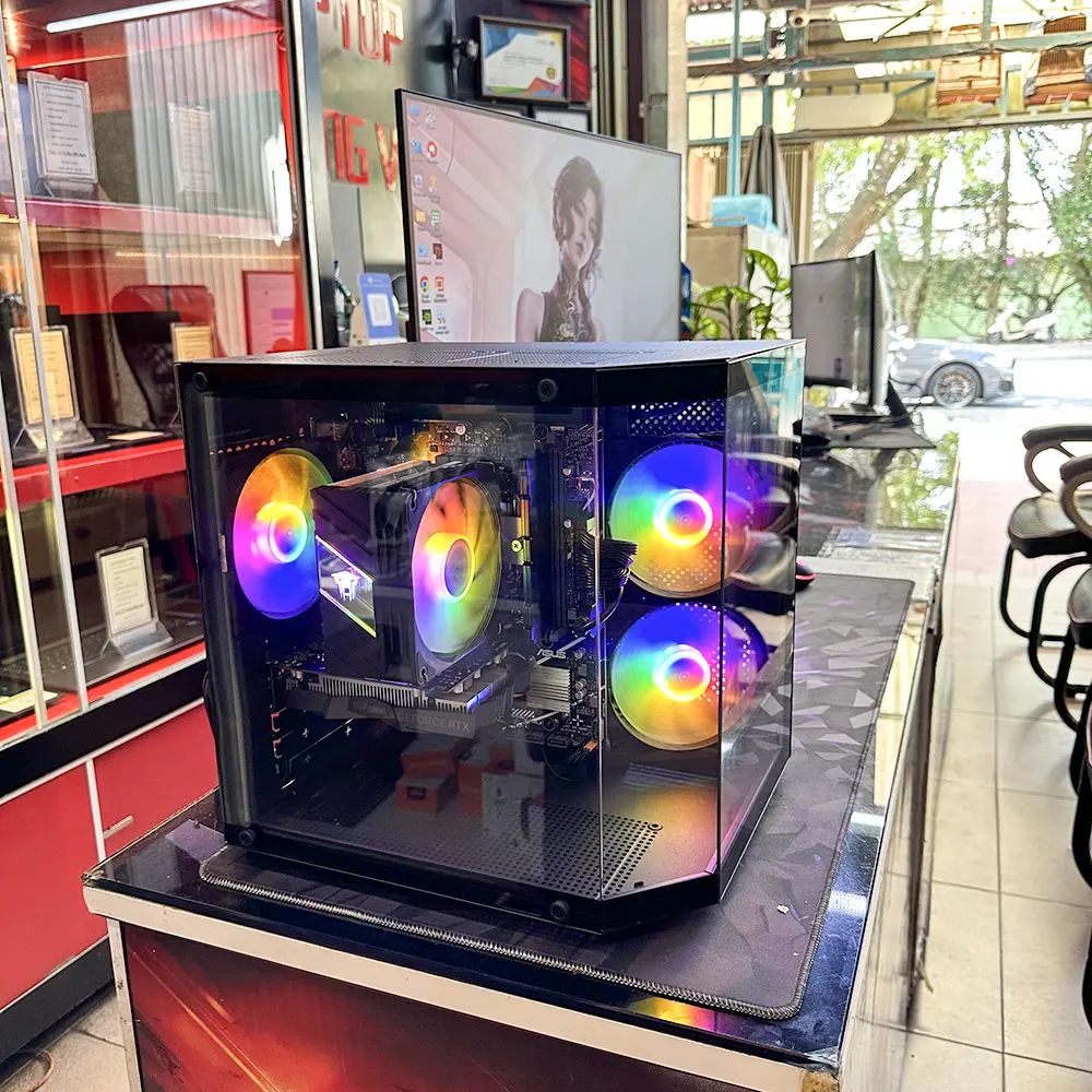 CASE PC 2ND CORE I5-12400F | MAIN B760M | RAM 16GB D4 | SSD 512GB NVMe | VGA RTX 3050 6GB | NGUỒN 650W | CASE VSP X8 BLACK